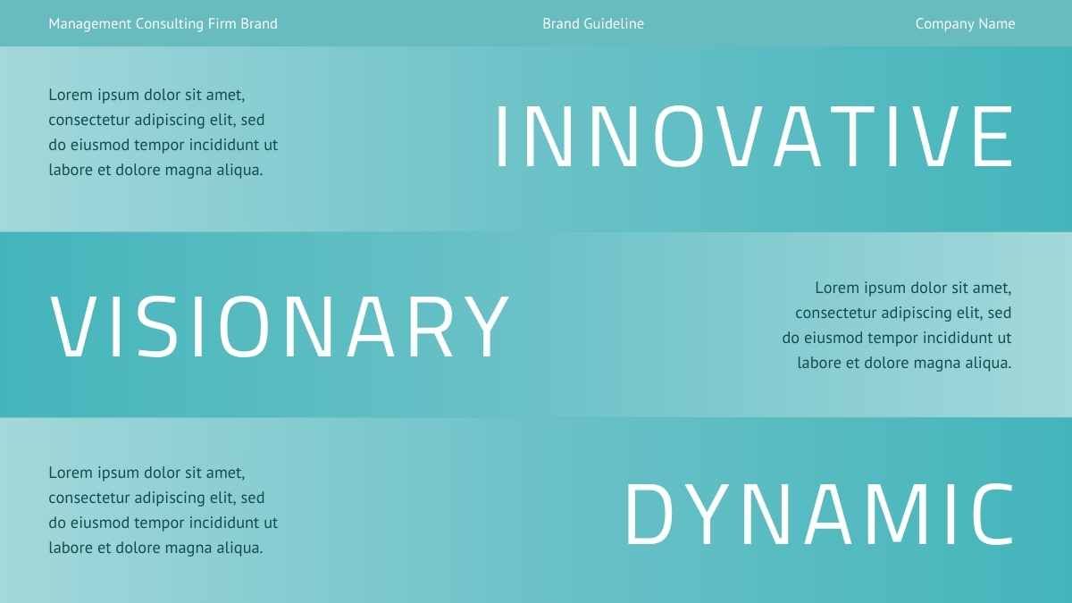 Minimal Professional Management Consulting Firm Brand Slides - diapositiva 6