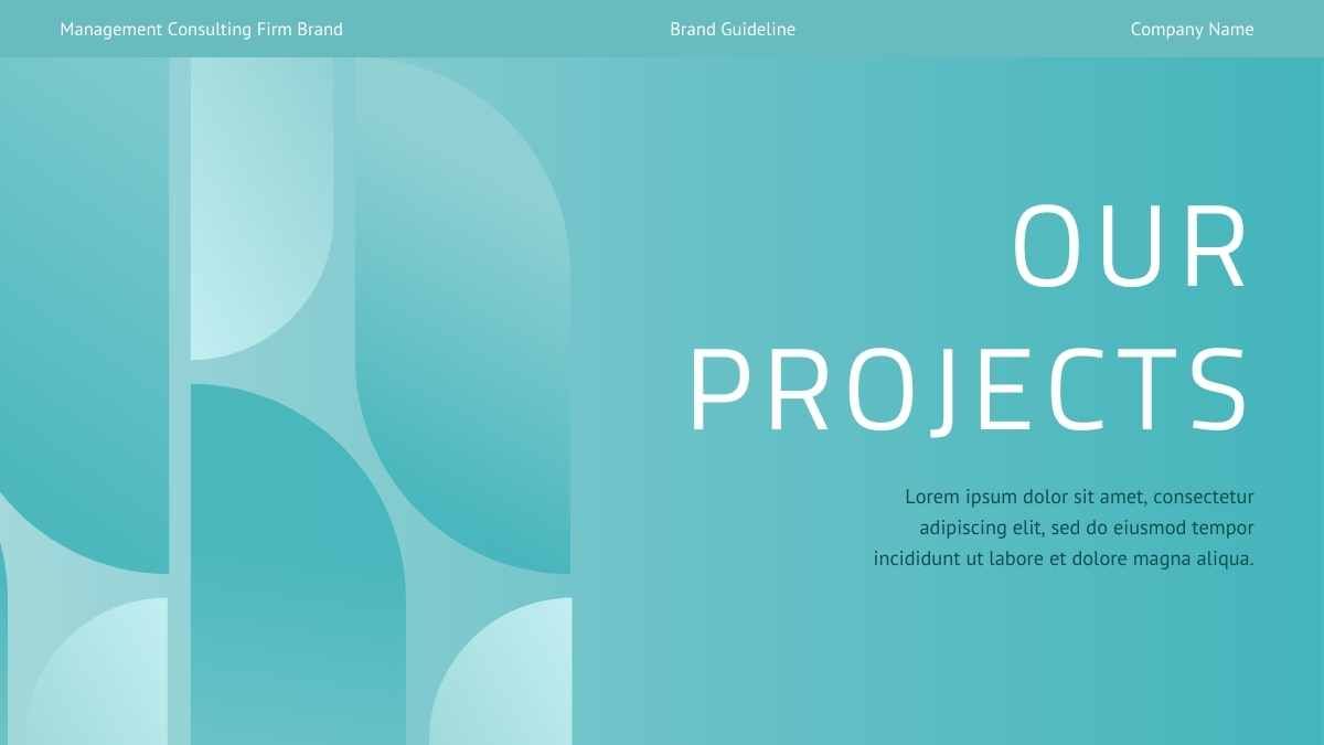 Minimal Professional Management Consulting Firm Brand Slides - diapositiva 8