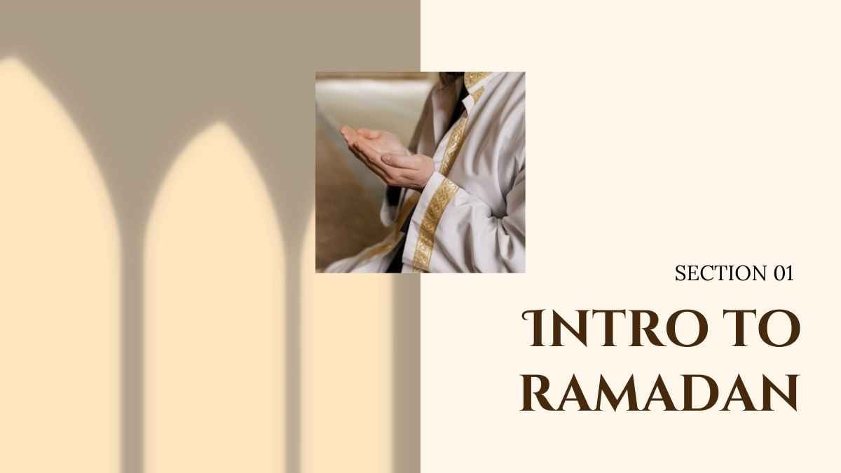 Minimal Ramadan Kareem Background Slides - slide 3