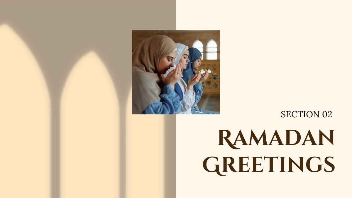 Minimal Ramadan Kareem Background Slides - slide 6