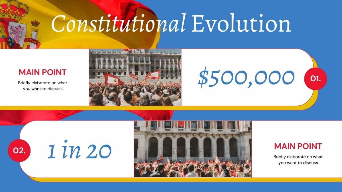 Minimal Spanish Constitution Day Slides - slide 10