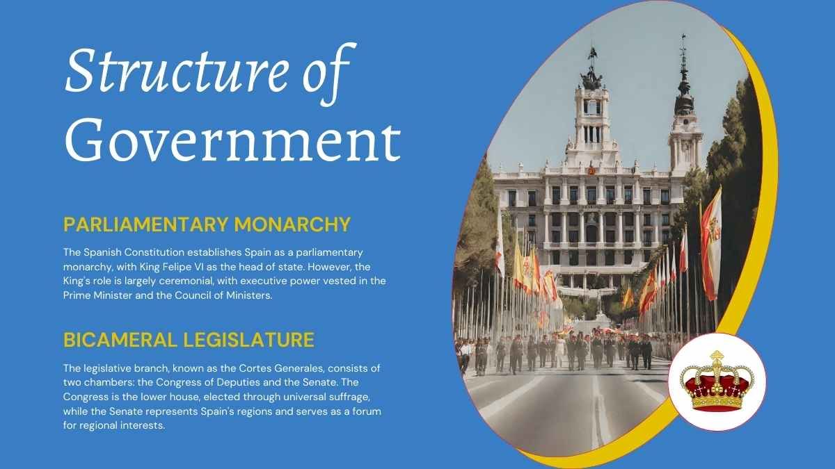 Minimal Spanish Constitution Day Slides - slide 7