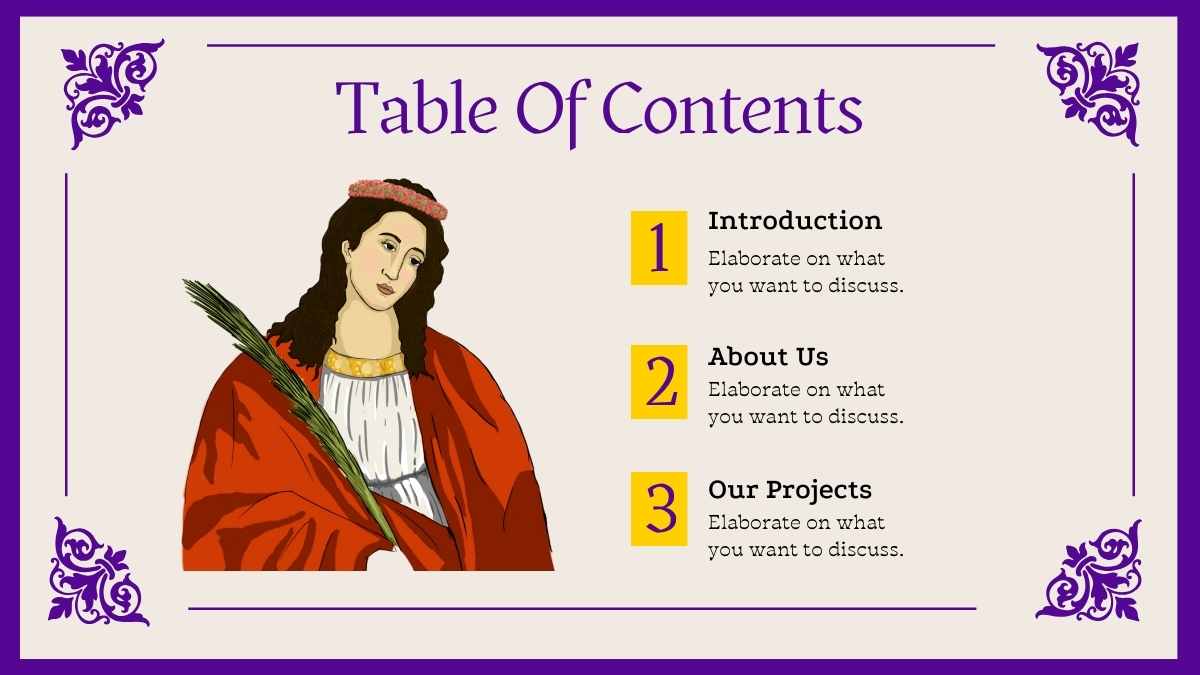 Minimal Spanish Holy Week Slides - slide 3