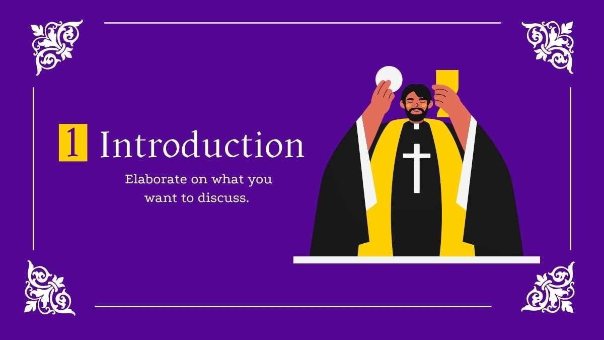 Minimal Spanish Holy Week Slides - slide 4