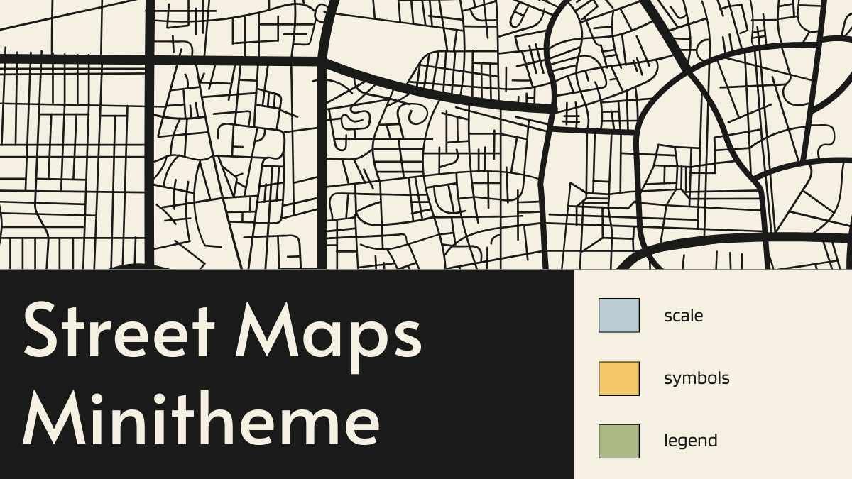 Minimal Street Maps Minitheme - diapositiva 1