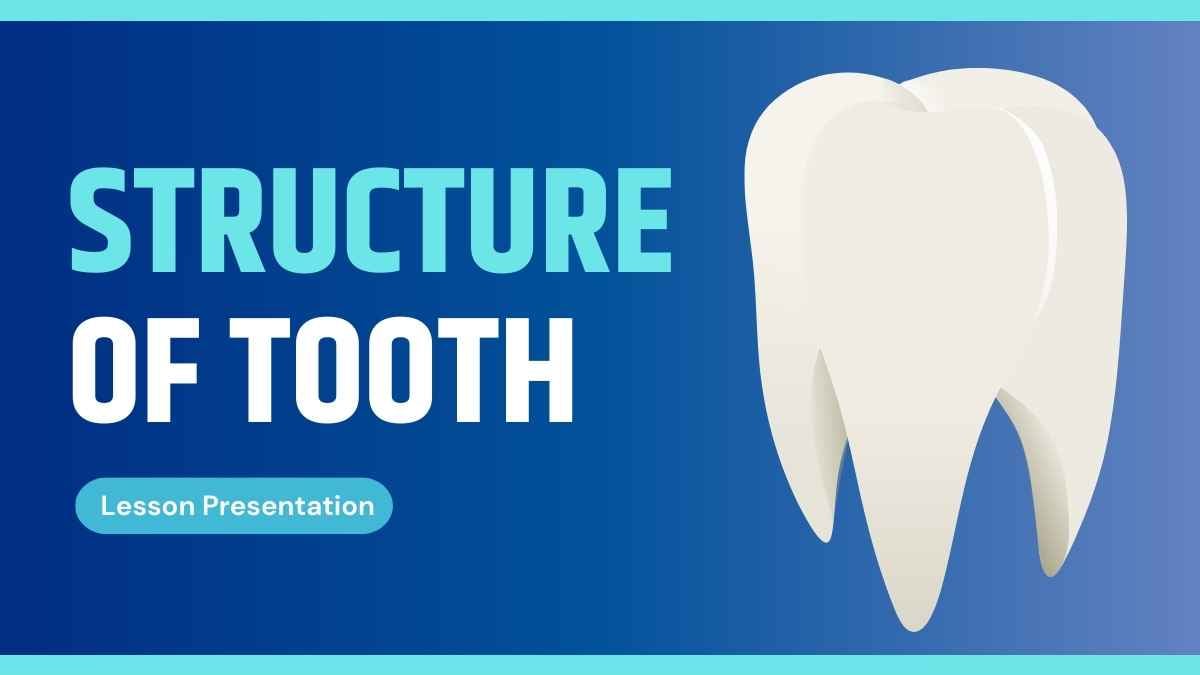 Minimal Structure Of Tooth Slides - slide 1