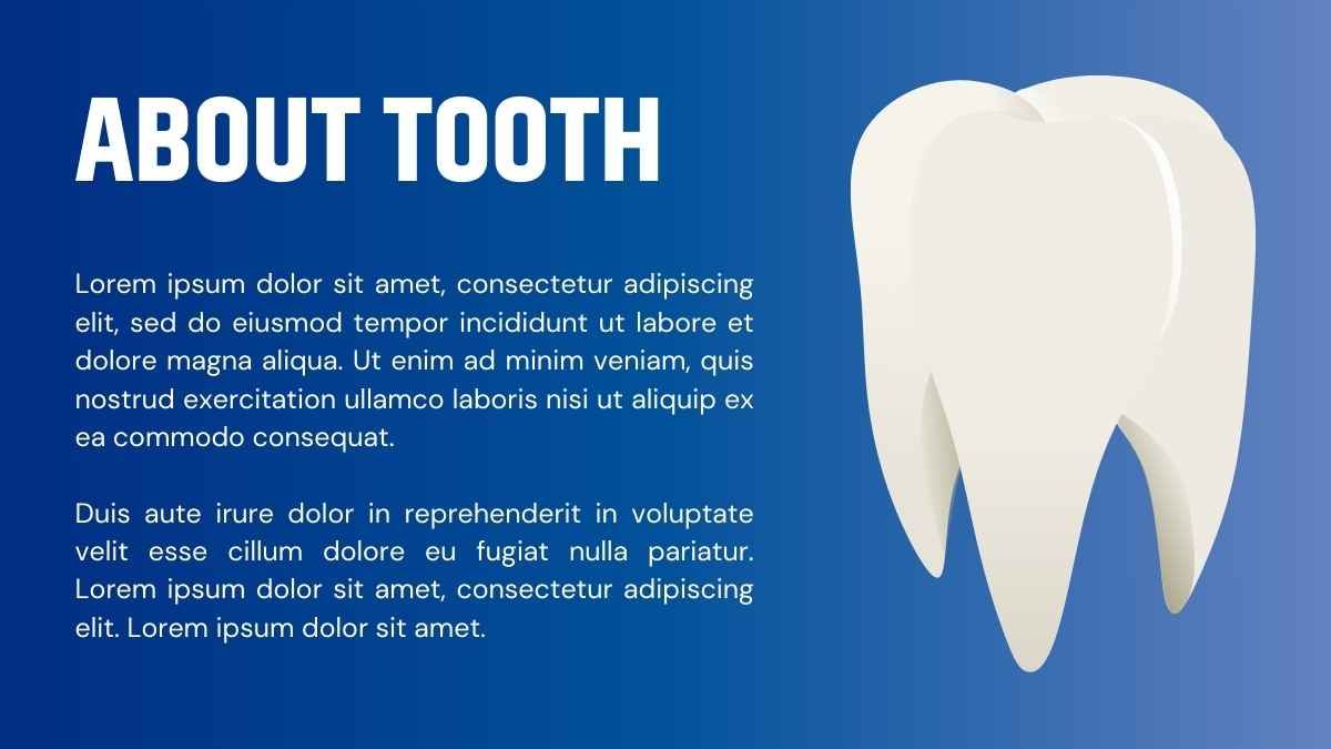 Minimal Structure Of Tooth Slides - slide 4