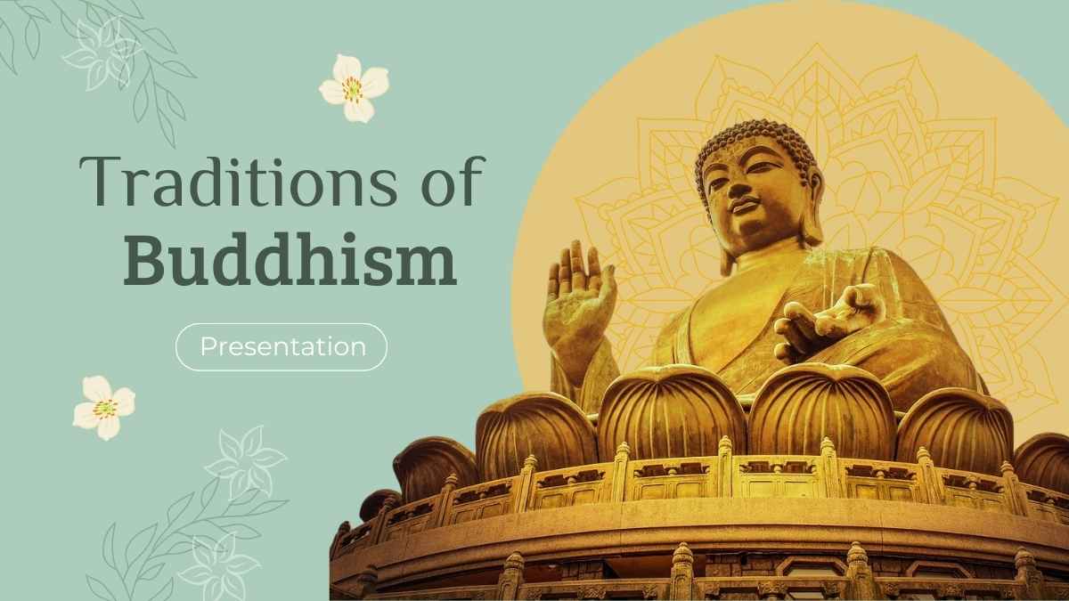 Minimal Traditions of Buddhism Slides - slide 1