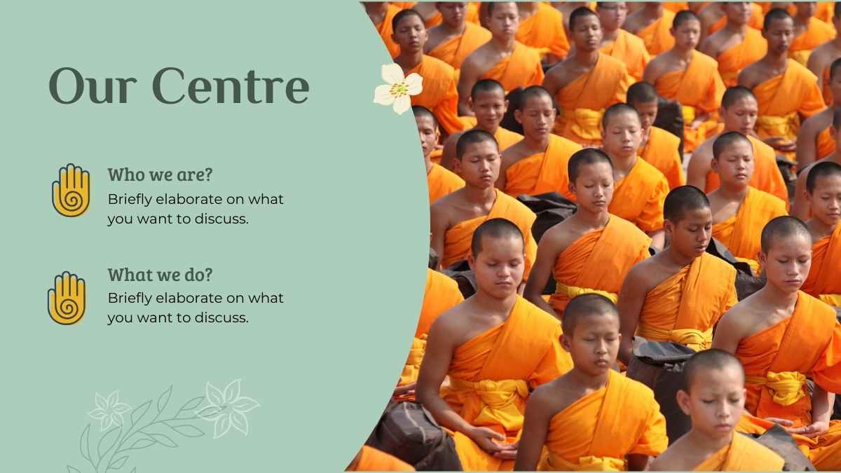 Minimal Traditions of Buddhism Slides - slide 6