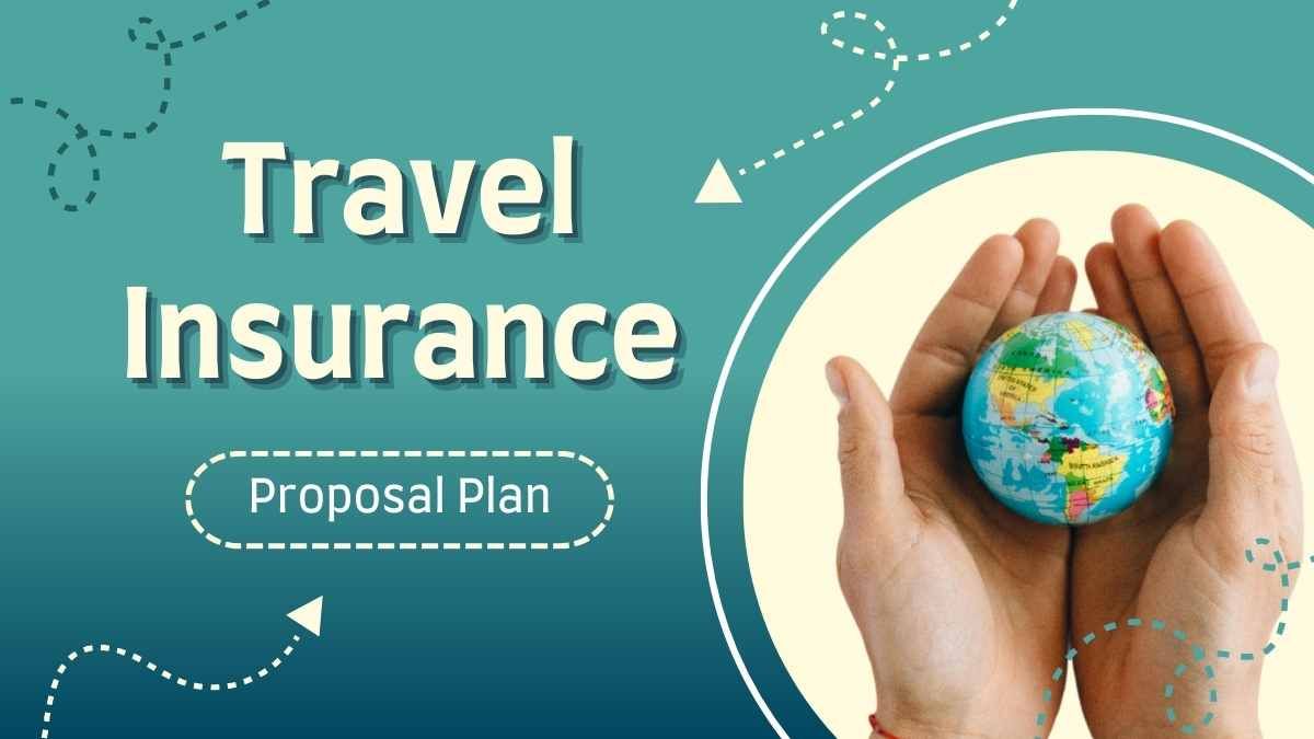 Minimal Travel Insurance Proposal Plan - slide 1