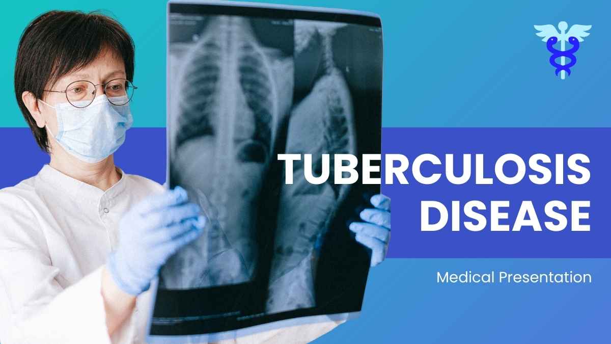 Plantillas Minimalistas para la Enfermedad de la Tuberculosis - diapositiva 1