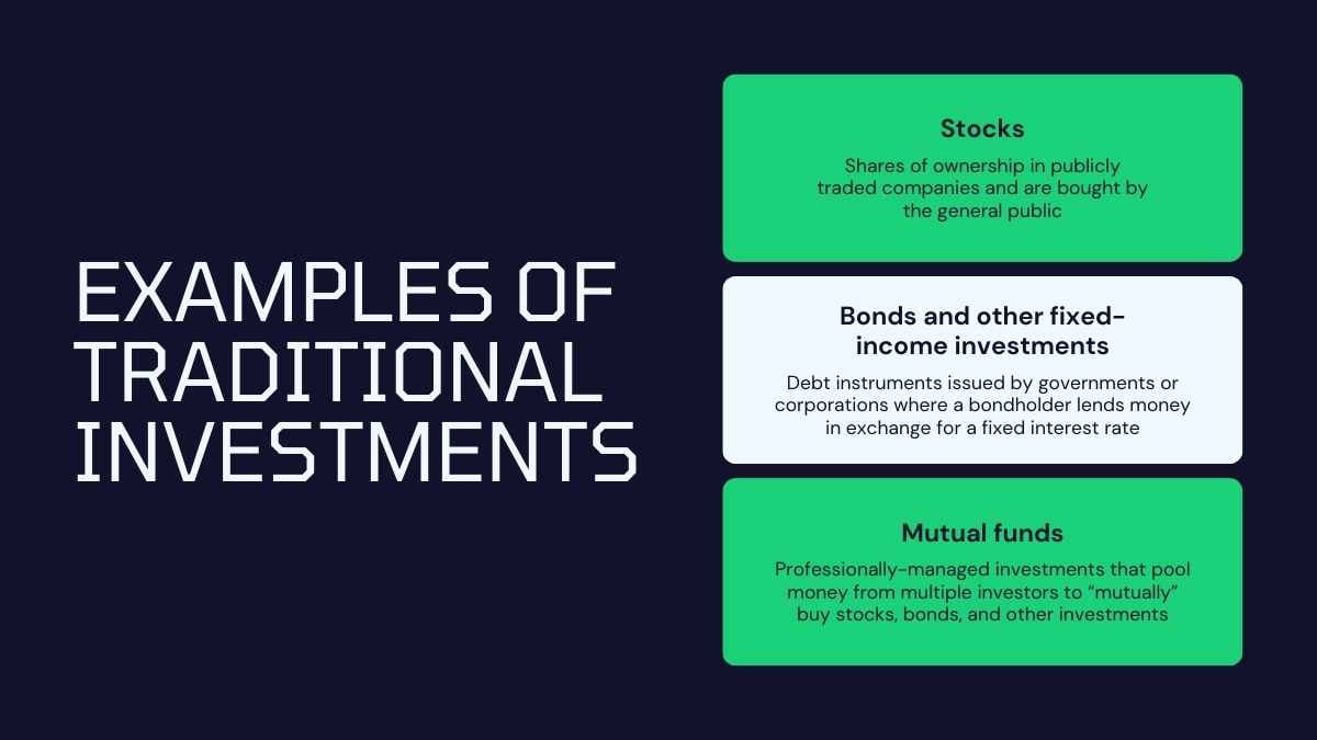 Minimal Types Of Investment Lesson Slides - slide 5