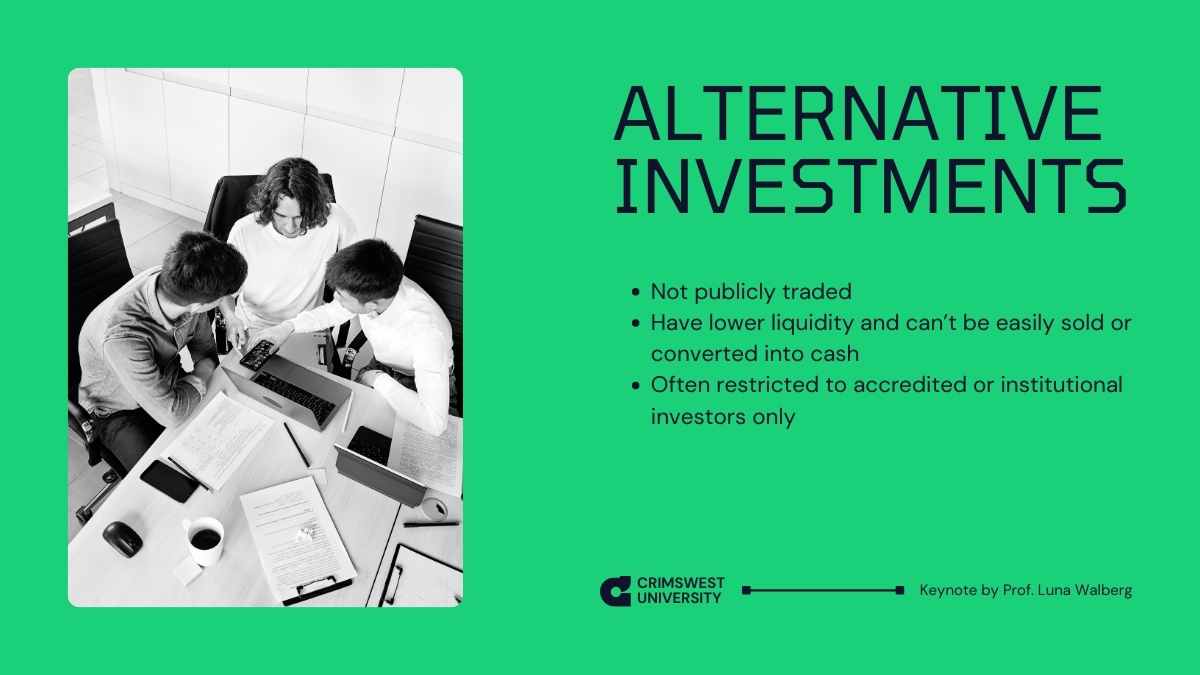 Minimal Types Of Investment Lesson Slides - slide 7