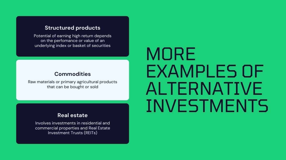 Minimal Types Of Investment Lesson Slides - slide 9