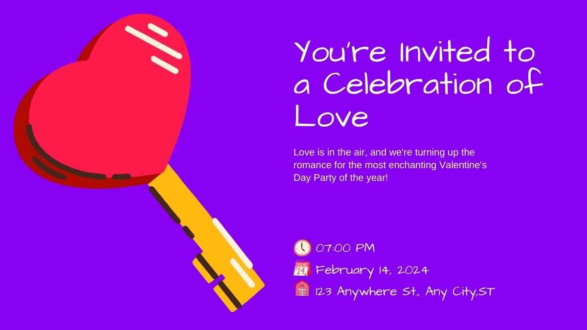 Minimal Valentine's Party Invitations - slide 13