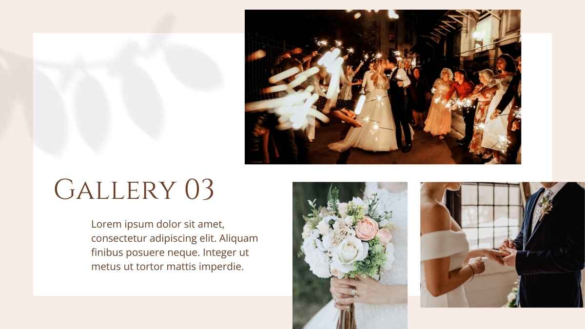 Minimal Wedding Digital Memory Book Slides - slide 8