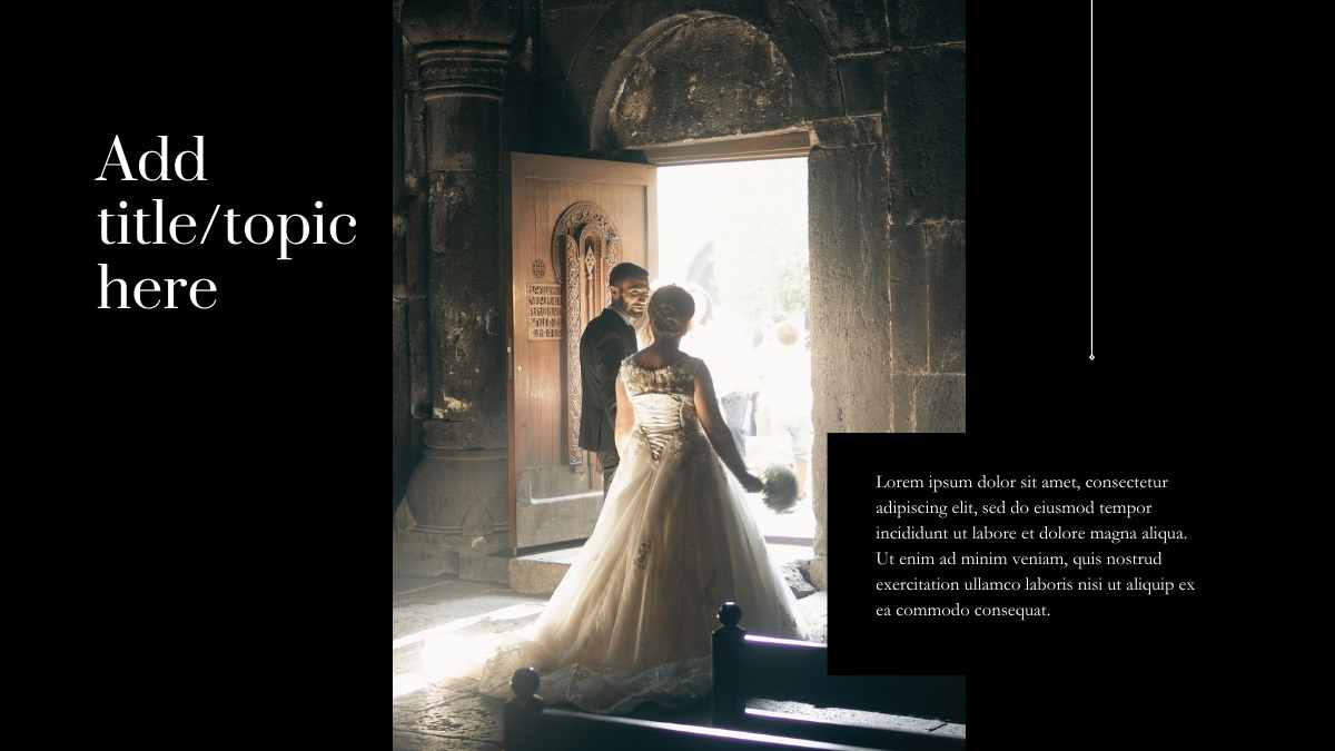 Minimal Wedding Portfolio for Photographers Slides - slide 10