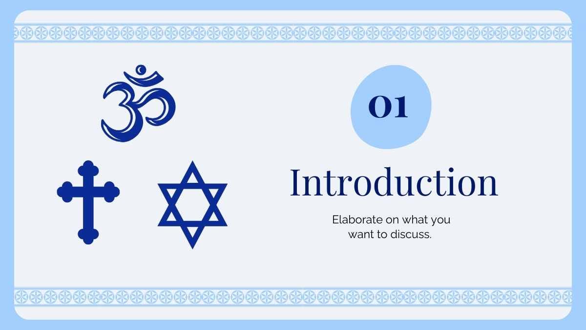 Minimal World Religion Day Minitheme Slides - slide 4