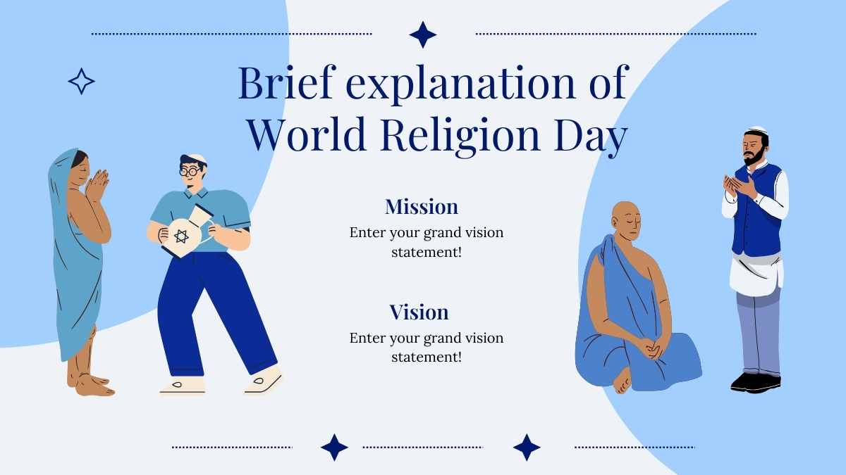 Minimal World Religion Day Minitheme Slides - slide 7