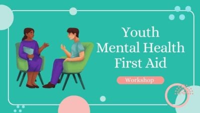 Slides Carnival Google Slides and PowerPoint Template Minimal Youth Mental Health First Aid Workshop 1