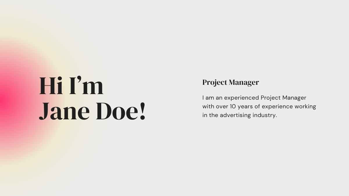 Minimalist Clean Resume - slide 2