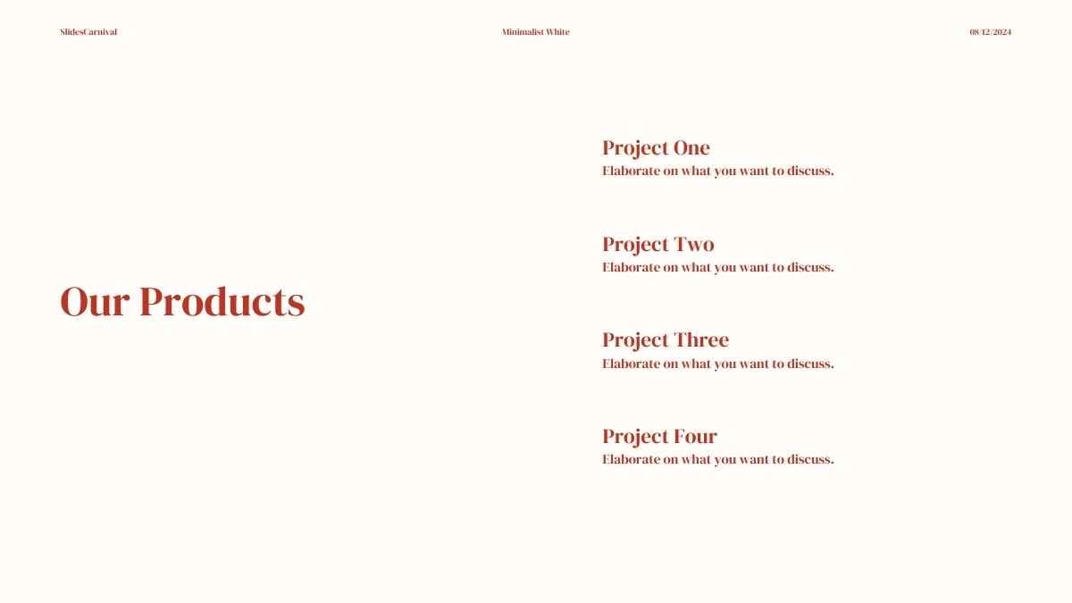 Minimalist White Slides - slide 12