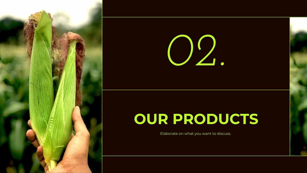 Minimalistic Agri-Food Industry Company Profile Slides - slide 8