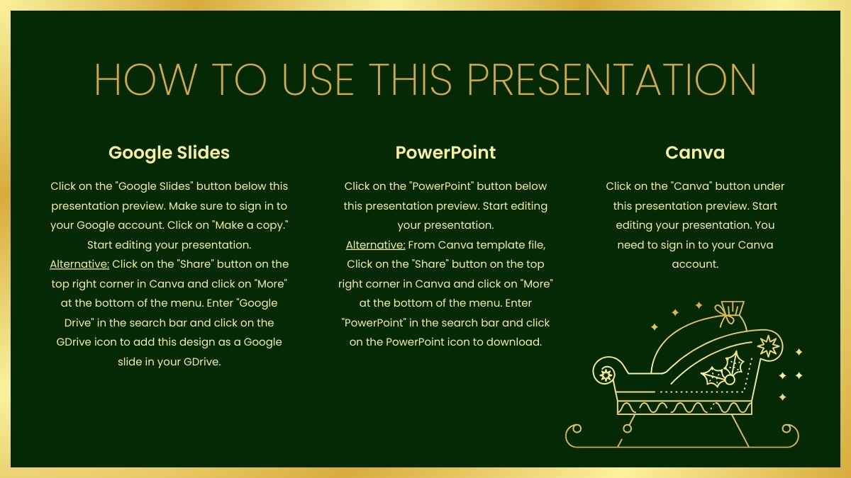 Minimalistic Christmas Lights Marketing Campaign Slides - slide 2