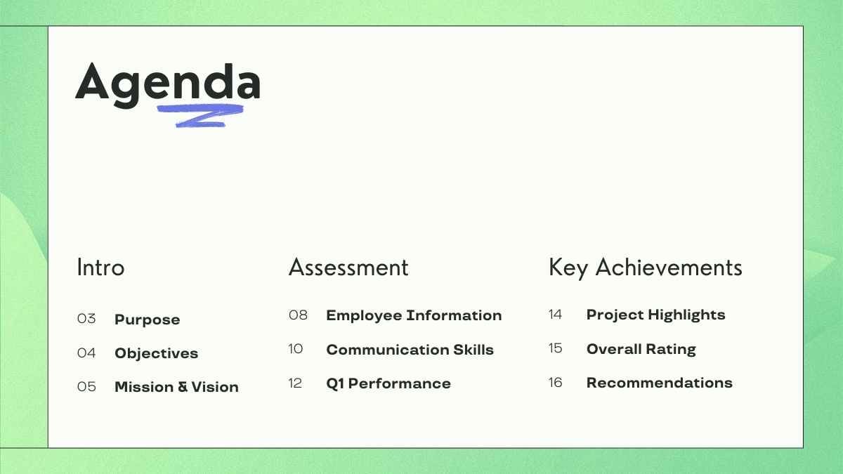 Modern 360 Review Slides - slide 2