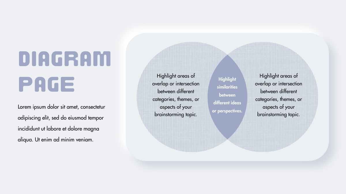 Modern 3D Brainstorm Whitish Slides - slide 5