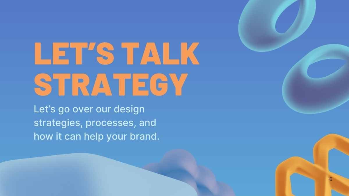 Modern 3D Graphic Design Proposal Slides - slide 6