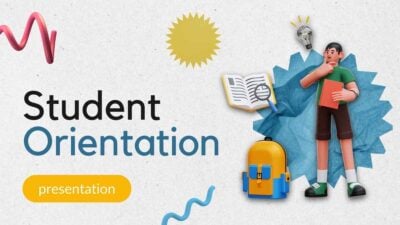 Modern 3d Student Orientation Slides