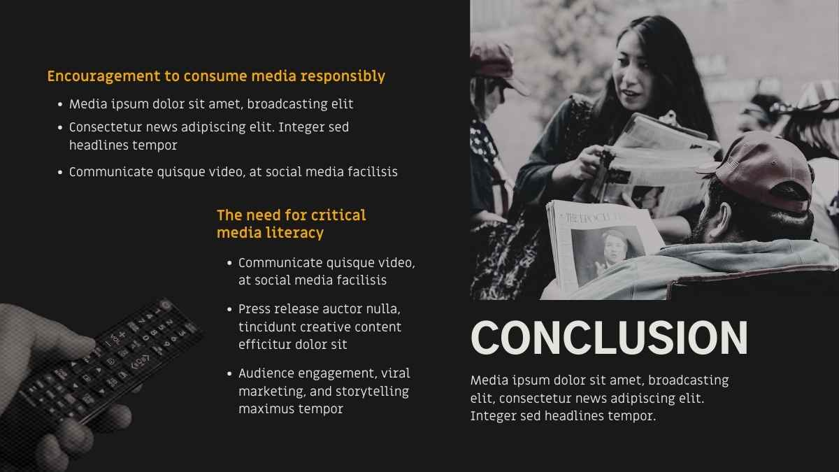 Modern Advantages And Disadvantages of Mass Media Slides - slide 13