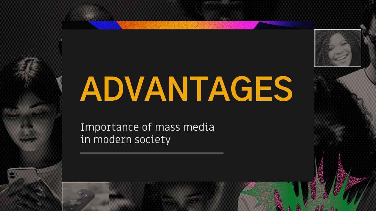 Modern Advantages And Disadvantages of Mass Media Slides - slide 6