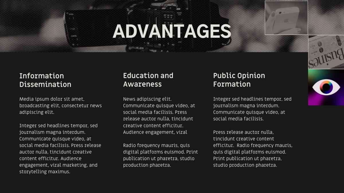 Modern Advantages And Disadvantages of Mass Media Slides - slide 7