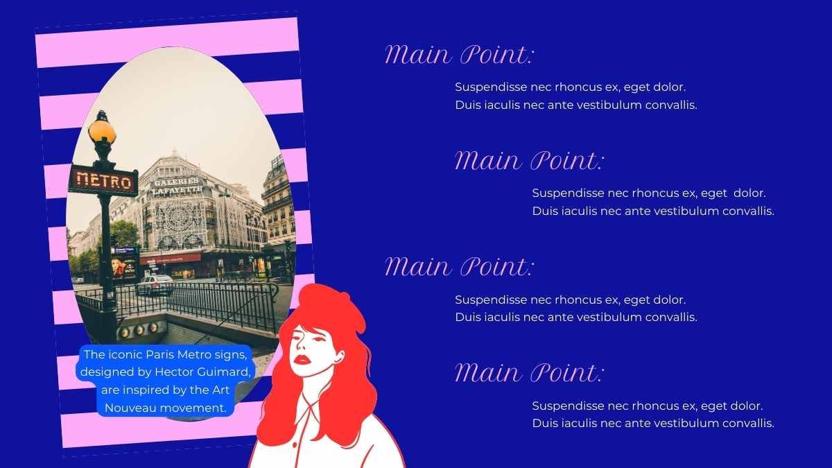 Modern Aesthetic Paris-Themed Slides - diapositiva 1