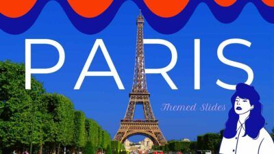 Modern Aesthetic Paris-Themed Slides