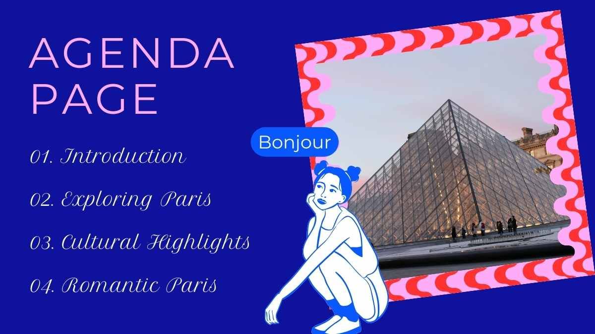 Modern Aesthetic Paris-Themed Slides - slide 3