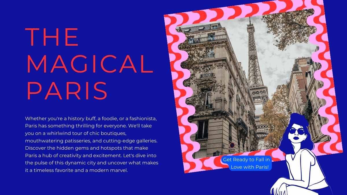 Modern Aesthetic Paris-Themed Slides - slide 5