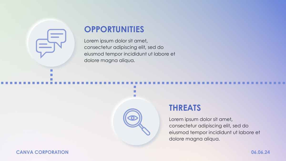 Modern Animated SWOT Analysis - diapositiva 3