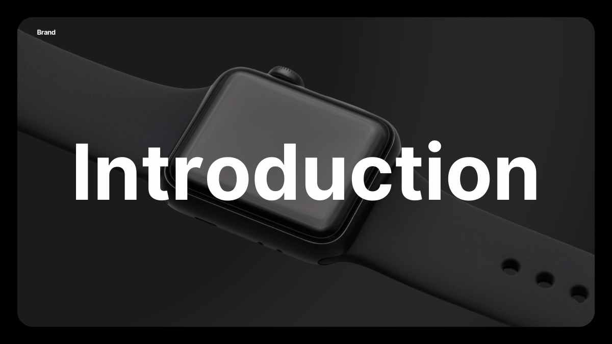 Modern Apple Watch-Inspired Background Slides - diapositiva 3