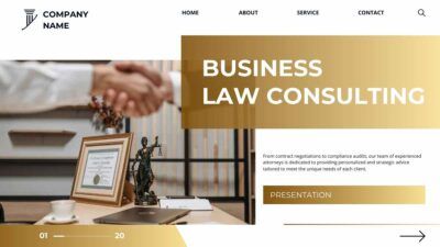 Slides Carnival Google Slides and PowerPoint Template Modern Business Law Consulting 1