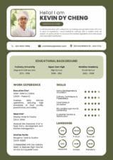 Slides Carnival Google Slides and PowerPoint Template Modern Chef Resume Slides 1