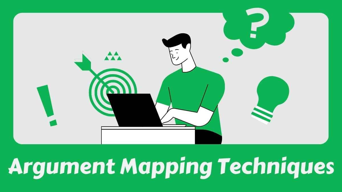 Modern Critical Thinking Argument Map Infographic - slide 13