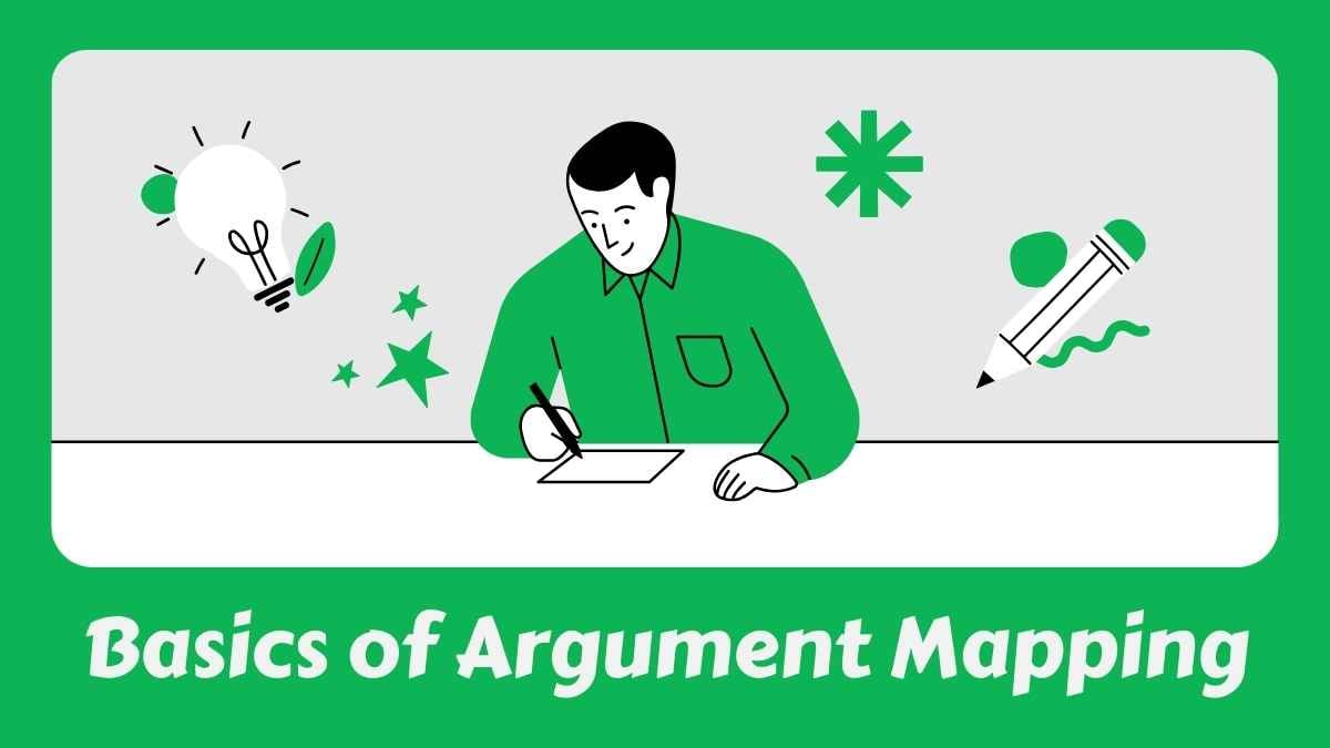 Modern Critical Thinking Argument Map Infographic - slide 3