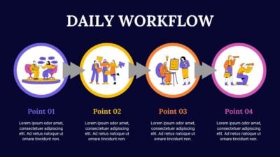 Modern Daily Workflow Infographic