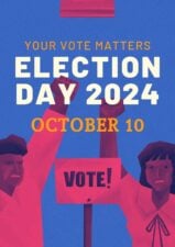 Modern Election Day Poster