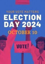 Modern Election Day Poster