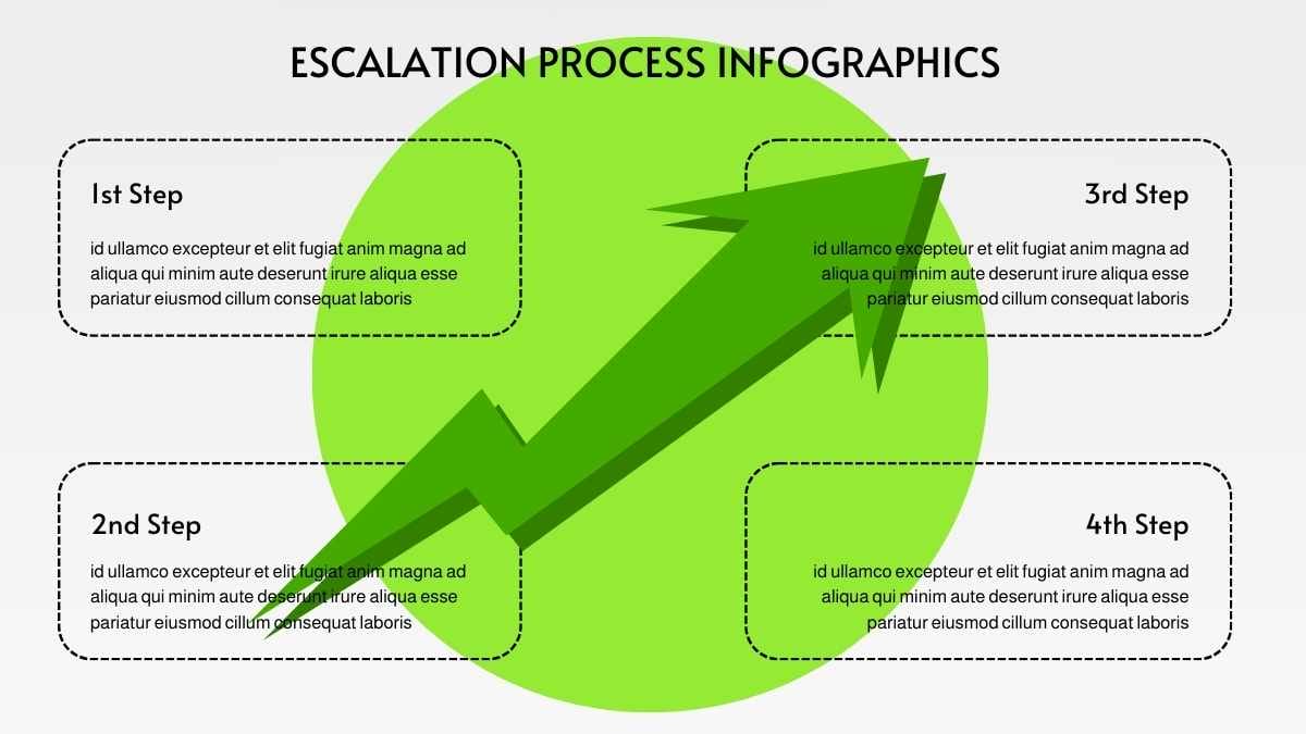 Modern Escalation Process Infographics - slide 3