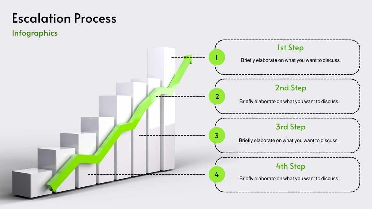 Modern Escalation Process Infographics - slide 5